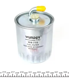 Топливный фильтр MAHLE ORIGINAL KL 179-WUNDER FILTER-WB710-1