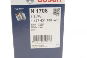 Паливний фільтр-BOSCH-1457431708-6