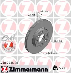 Тормозной диск-ZIMMERMANN-470241620-1