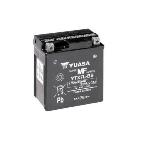 Батарея аккумуляторная Yuasa 12В 6Ач 100A(EN) L+-YUASA-YTX7LBS