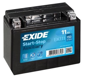 Батарея аккумуляторная Exide Start-Stop Auxiliary 12В 11Ач 150A(EN) L+-EXIDE-EK111-1