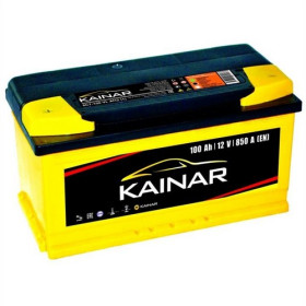 100 261 1 120 ЖЧ KAINAR Аккумулятор 100Ah-12v KAINAR Standart+ (353х175х190),L,EN850