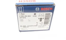 Гальмівні колодки дискові-BOSCH-0986494804-9