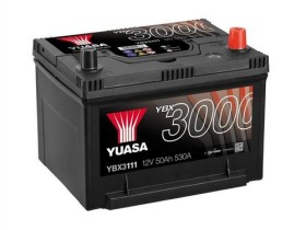 Батарея аккумуляторная Yuasa YBX3000 SMF 12В 50Ач 530A(EN) R+-YUASA-YBX3111