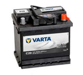 Батарея аккумуляторная Varta Promotive Black 12В 55Ач 420A(EN) R+-VARTA-555064042A742