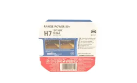 Лампа H7 Range Power 50+ 12V 55W (к-кт 2шт в пласт. уп.)-NARVA-483392100-5