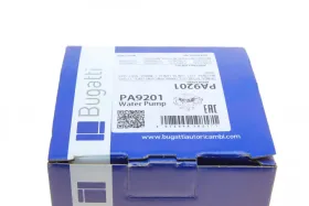 Помпа води Hyundai Accent/Getz/Elantra 1.3/1.5 94-05/Mitsubishi Lancer 1.2-1.5 83-95 (B/B)(6 лоп)-BUGATTI-PA9201-3