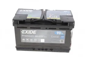 АКБ 6СТ-90 R+ (пт720) (необслуж)(315х175х190) Premium Exide-EXIDE-EA900-5