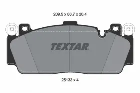 Комплект тормозных колодок, дисковый тормоз-TEXTAR-2513301-5