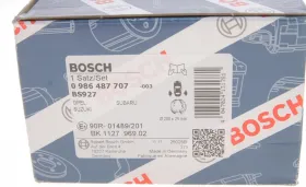 Комплект тормозных колодок-BOSCH-0986487707-1