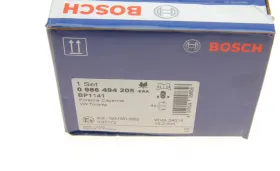 Гальмівні колодки дискові-BOSCH-0986494205-4