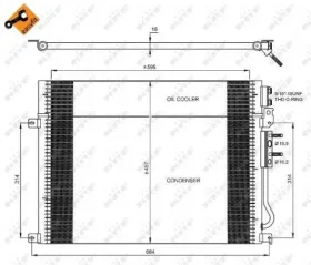 Конденсатор, кондиционер-NRF-35920-2