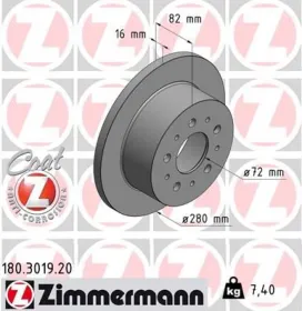 Тормозной диск-ZIMMERMANN-180301920-3