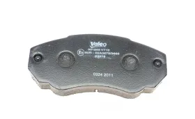 Колодки тормозные-VALEO-301568-6