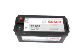 Батарея аккумуляторная Bosch T3 055 12В 180Ач 1400A(EN) L+-BOSCH-0092T30550-5