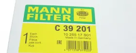 Воздушный фильтр-MANN-FILTER-C39201-1