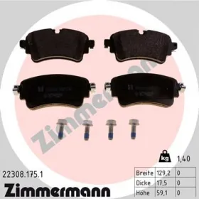 задние Audi A4, A5, Q5, Q7 15--ZIMMERMANN-223081751-1