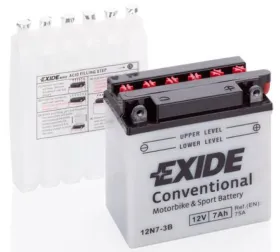 Стартерная аккумуляторная батарея-EXIDE-12N73B-1