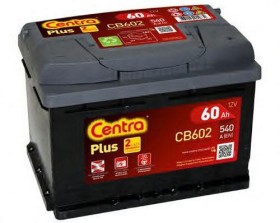 Батарея аккумуляторная Centra Plus 12В 60Ач 540A(EN) R+-CENTRA-CB602