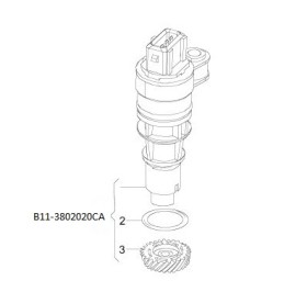 Датчик швидкості Chery B11-3802020CA-CHERY-B113802020CA-1