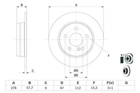 Тормозной диск-BOSCH-0986479409-10