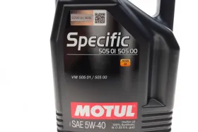 MOTUL SPECIFIC 5W-40 5 л. 842451-MOTUL-842451