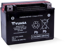 YTX15L-BS YUASA Батарея аккумуляторная