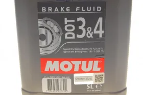 Гальм. рідина MOTUL DOT 3&4 5L-MOTUL-807906-3