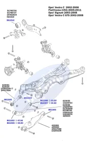 Сайлентблок заднього поперечного важеля-BELGUM PARTS-BG1505-2