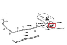 Фильтр топливный FAW Weizhi V5 1105-110M02A00-FAW-1105110M02A00-1