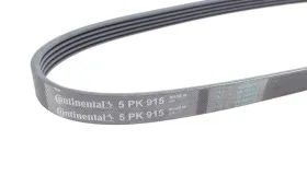 Ремінь генератора поліклиновий-CONTINENTAL-5PK915-4