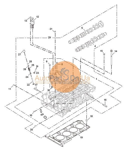 Прокладка головки блоку циліндрів (ГБЦ) MG 10040081-MG-10040081