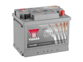 YBX5027 YUASA Батарея аккумуляторная Yuasa YBX5000 Silver High Performance SMF 12В 62Ач 620A(EN) R+