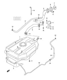 Пробка топливного бака Changhe Ideal-2-CHANGHE-8926065AB0-1