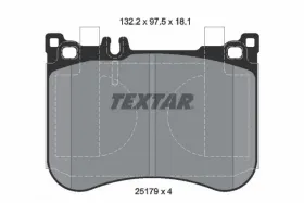 Комплект тормозных колодок, дисковый тормоз-TEXTAR-2517901-1