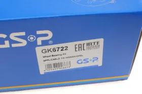 Комплект подшипника-GSP-GK6722-5