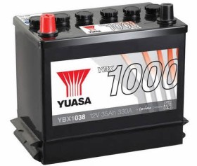 Батарея аккумуляторная Yuasa 12В 35Ач 330A(EN) L+-YUASA-YBX1038