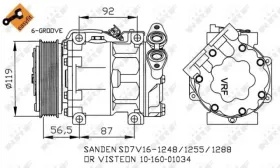 Компрессор, кондиционер-NRF-32271-6