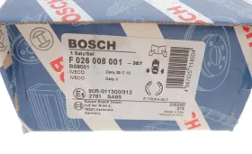 БАРАБАННI КОЛОДКИ СТОЯНК.ГАЛЬМА-BOSCH-F026008001-3