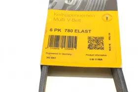 Ремень генератора-CONTINENTAL-6PK780ELAST-5