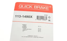 Елементи гальмівного супорта-QUICK BRAKE-1131490X-2