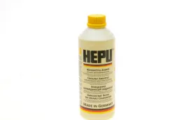 Антифриз HEPU G11 FULL CONCENTRATE YELLOW (Канистра 1,5л)-HEPU-P999YLW-5