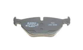 Комплект тормозных колодок, дисковый тормоз-BOSCH-0986424667-2