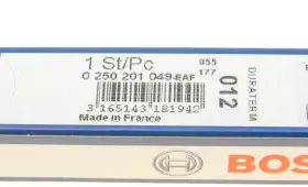 Свічка розжарювання-BOSCH-0250201049-6