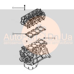 Болт головки блока цилиндров Brilliance M2-BRILLIANCE-DAMD164738-1