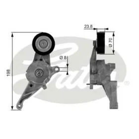 Натяжний ролик-GATES-T38436-5