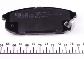 Комплект тормозных колодок, дисковый тормоз-KAVO PARTS-KBP4015-1