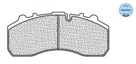 Комплект гальмівних колодок-MEYLE-0252908730-4