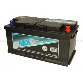 0608-03-0015Q 4 MAX Батарея аккумуляторная 4max Ecoline 12В 90Ач 720A(EN) R+