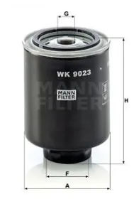 Топливный фильтр-MANN-FILTER-WK9023Z-4